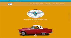 Desktop Screenshot of intl-thunderbirdclub.com